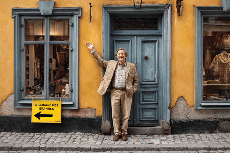 Bild som visar varför man inte ska locka kunderna till konkurrenterna